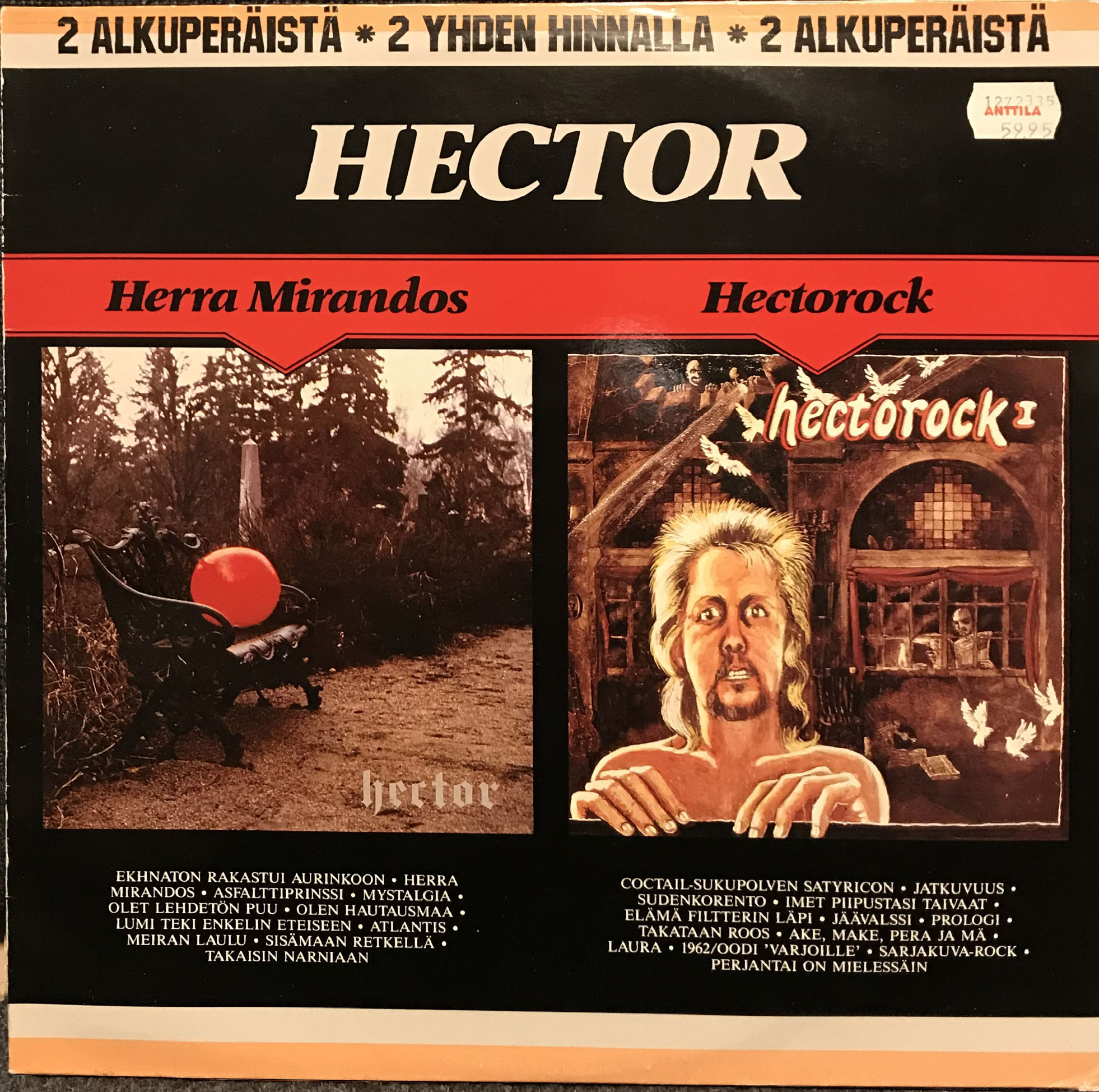 Cover image for album 'herra mirados & hectorock"